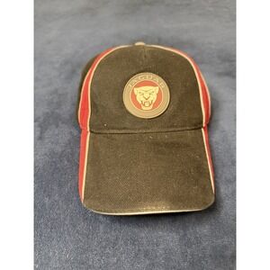 Official Jaguar Merchandise Baseball Cap Adjustable Logo Black Red Hat Mens